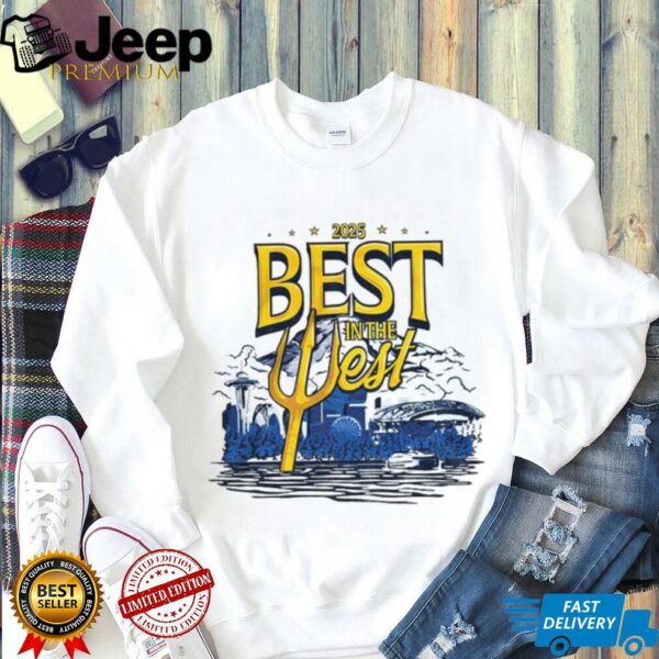 Seattle Mariners 2025 Best In the West MLB shirt
