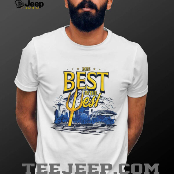 Seattle Mariners 2025 Best In the West MLB shirt