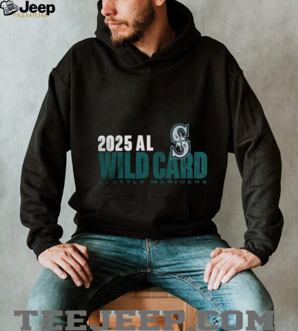 Seattle Mariners 2025 MLB Playoffs American League Wild Card shirt