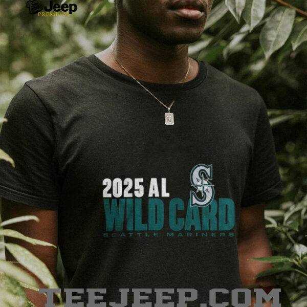 Seattle Mariners 2025 MLB Playoffs American League Wild Card shirt