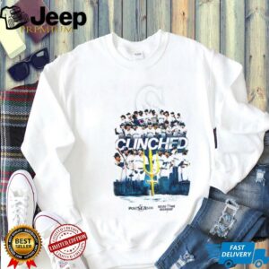 Seattle Mariners Baseball Clinched Seize The Moment AL West Champions shirt
