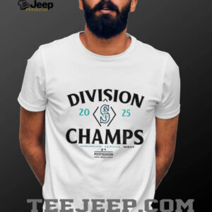 Seattle Mariners Baseball Division Champs American League West Postseason 2025 shirt