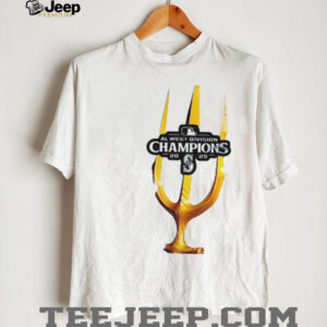 Seattle Mariners MLB Baseball Division Champs American League West Postseason 2025 Trident logo shirt
