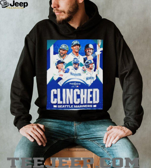 Seattle Mariners clinched 2025 MLB Postseason raise those tridents shirt
