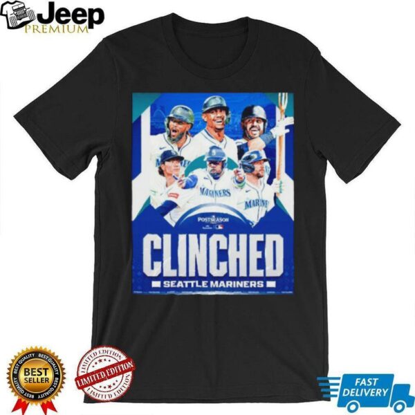 Seattle Mariners clinched 2025 MLB Postseason raise those tridents shirt
