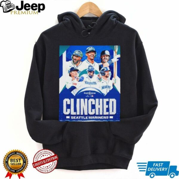 Seattle Mariners clinched 2025 MLB Postseason raise those tridents shirt