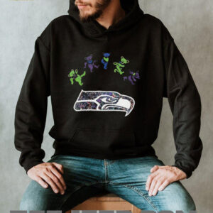 Seattle Seahawks x Grateful Dead night 2025 bears logo shirt