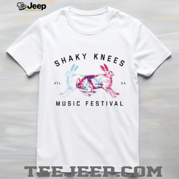Shaky Knees Music Festival rabbits lineup 2025 shirt