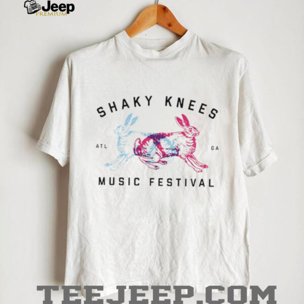 Shaky Knees Music Festival rabbits lineup 2025 shirt