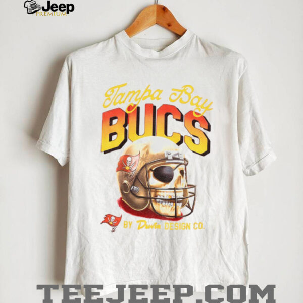 Skeleton Tampa Bay Buccaneers Football 50 seasons of the krewe helmet shirt