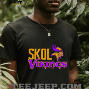 Skol Vikings Football Team Logo shirt