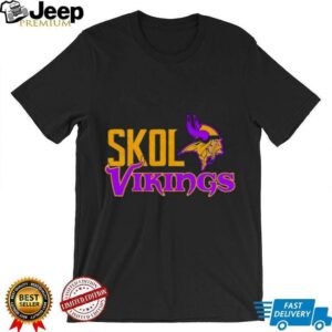 Skol Vikings Football Team Logo shirt