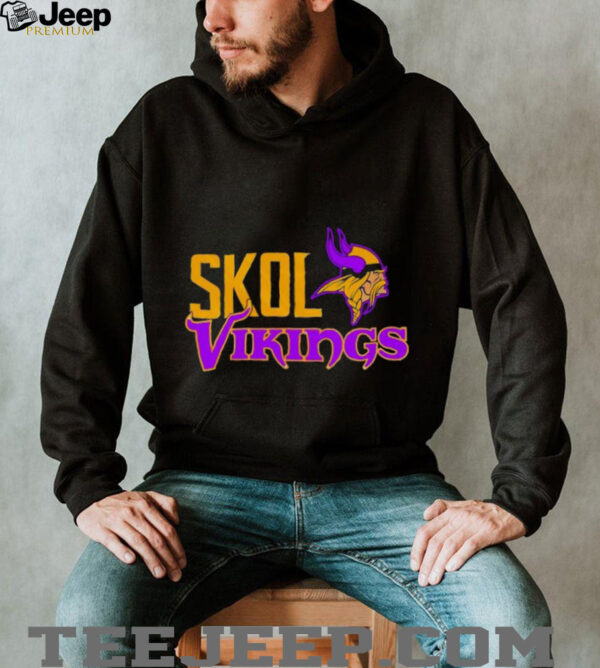 Skol Vikings Football Team Logo shirt