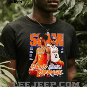 Slam Magazine Blood Orange Kiyan Anthony Carmelo Anthony Syracuse Basketball...