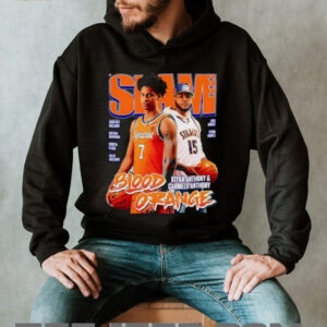 Slam Magazine Blood Orange Kiyan Anthony Carmelo Anthony Syracuse Basketball shirt