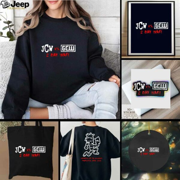 Small Print JCW VS GCW Shirt