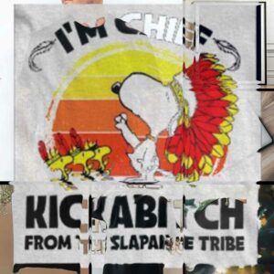 Snoopy Chief Kickabitch T Shirt