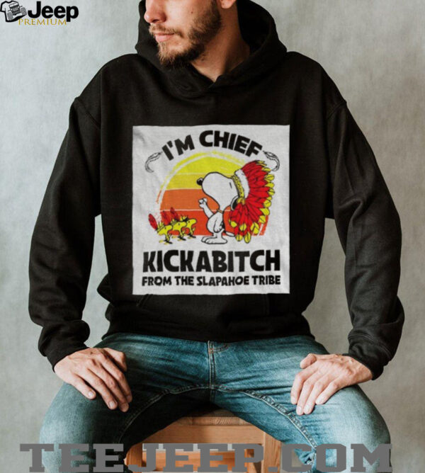 Snoopy Chief Kickabitch T Shirt