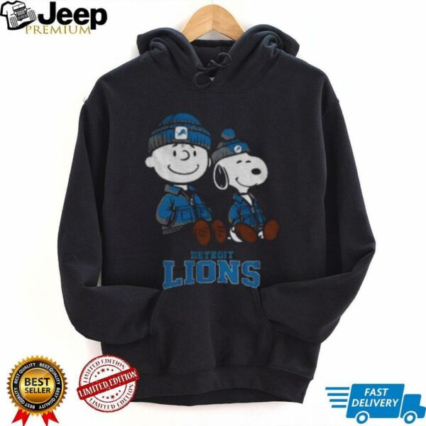 Snoopy Peanuts Detroit Lions best friend newest shirt