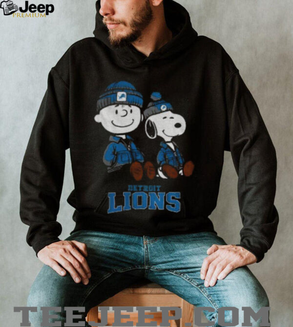 Snoopy Peanuts Detroit Lions best friend newest shirt