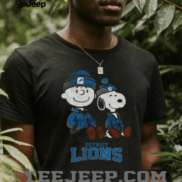 Snoopy Peanuts Detroit Lions best friend newest shirt