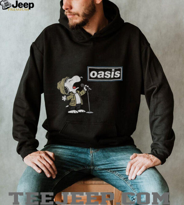 Snoopy Singer Oasis Live ’25 vintage shirt