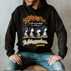 Snoopy The Peanuts Milwaukee Brewers It’s The Most Wonderful Time...