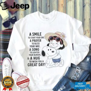 Snoopy a smile to start your day a prayer to...