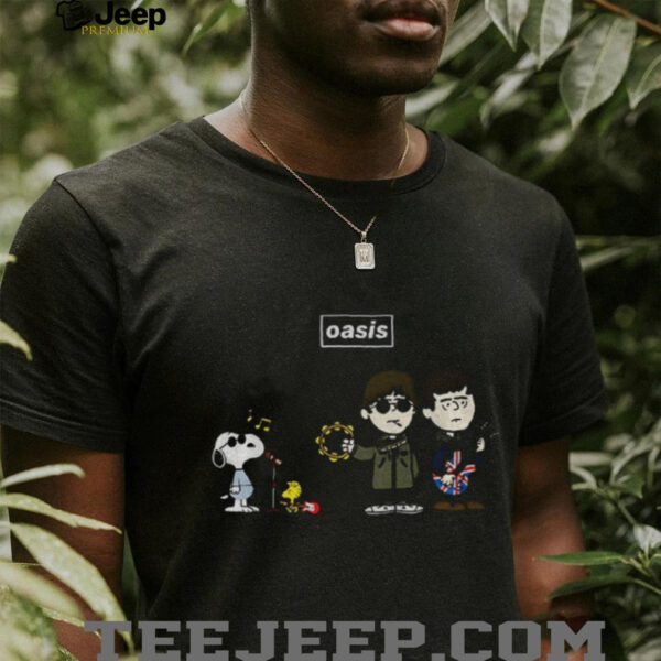 Snoopy and Woodstock x Oasis Live ’25 shirt