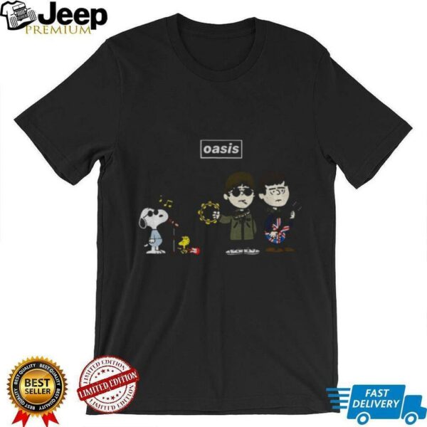 Snoopy and Woodstock x Oasis Live ’25 shirt