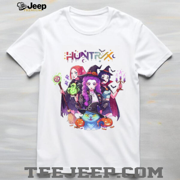 Spooky Huntrix Kpop Demon Hunters Derpy Tiger Halloween shirt