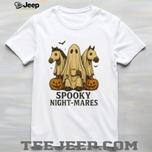 Spooky Night Mares Funny Ghost Horse Halloween shirt