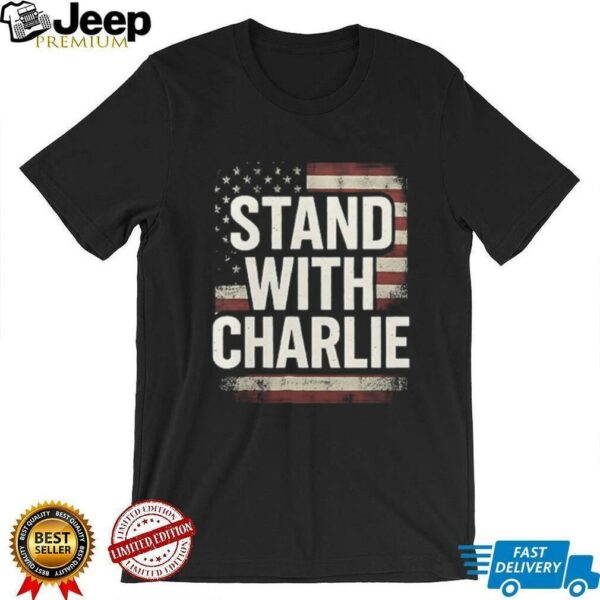 Stand with Charlie Kirk freedom isn’t free prove me wrong turning point USA shirt