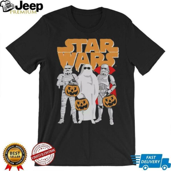 Star Wars Trio Costumes Halloween Logo Tee