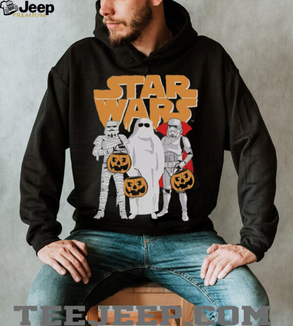 Star Wars Trio Costumes Halloween Logo Tee