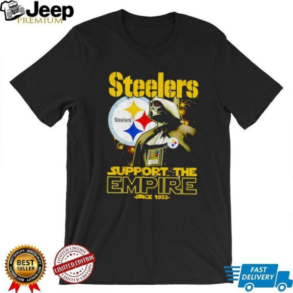 Star Wars x Pittsburgh Steelers support the empire since 1933 shirt