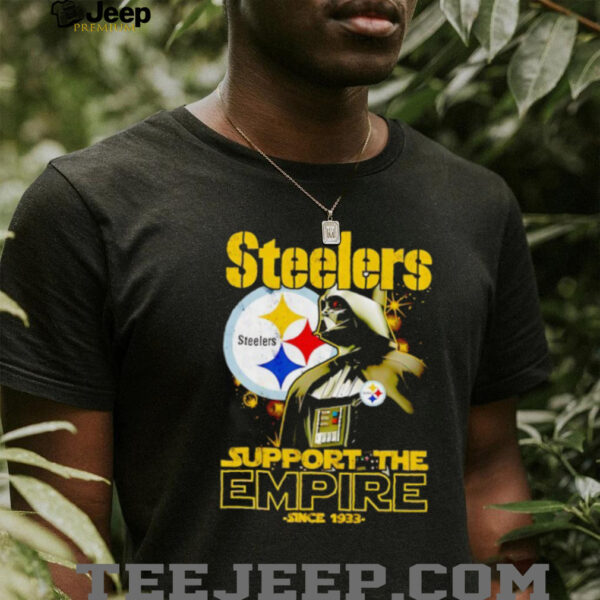 Star Wars x Pittsburgh Steelers support the empire since 1933 shirt