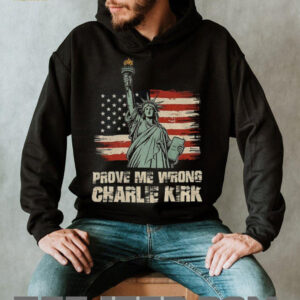Statue of Liberty Charlie Kirk Republican prove me wrong RIP...