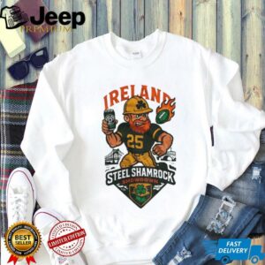 Steel Shamrock Showdown Pittsburgh x Ireland Game shirt