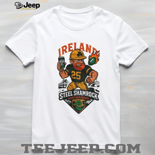 Steel Shamrock Showdown Pittsburgh x Ireland Game shirt