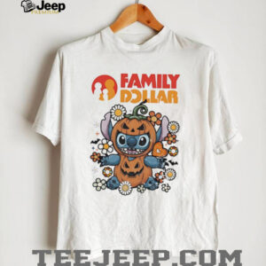 Stitch Halloween with Family Dollar shirt