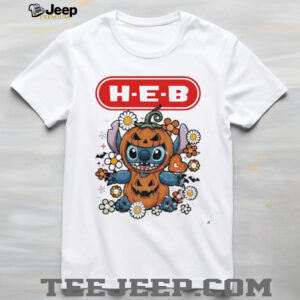 Stitch Halloween with HEB logo shirt
