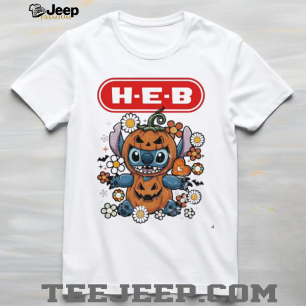 Stitch Halloween with HEB logo shirt