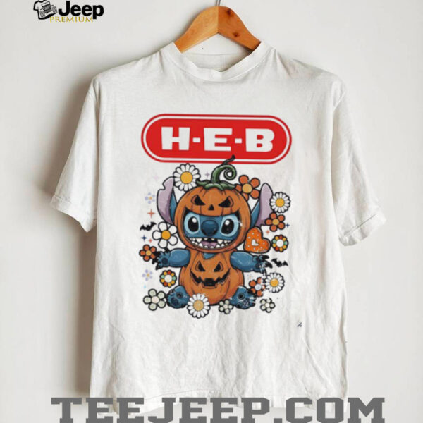 Stitch Halloween with HEB logo shirt