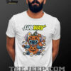Stitch Halloween with HEB logo shirt