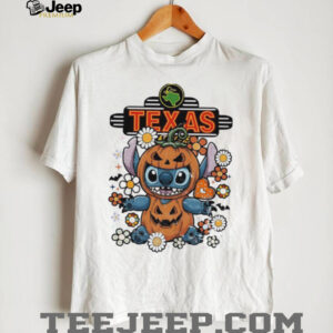 Stitch Halloween with Texas logo shirt