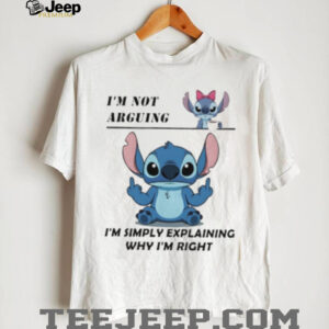Stitch I’m not arguing I’m simply explaining why I’m right...