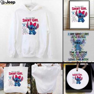 Stitch never argue with a short girl who has an...