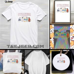 Stranger Cats cartoon shirt