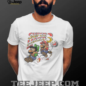 Super Mario Bros 3 Mario and Luigi shirt